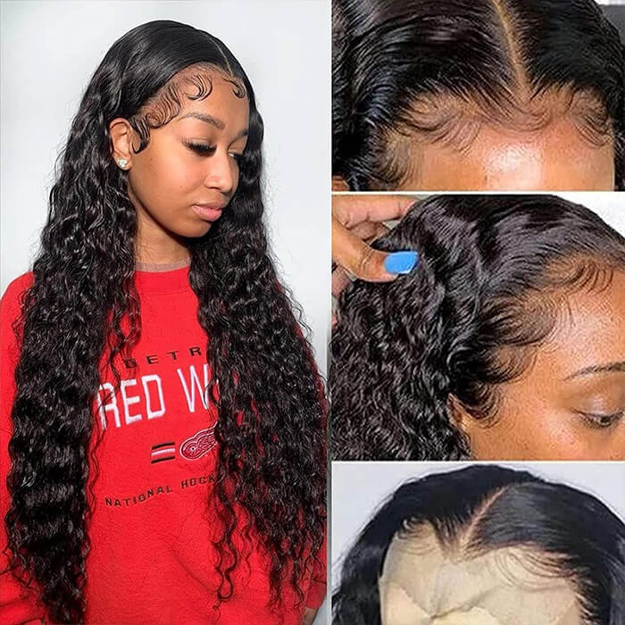 Skin Melt HD Lace Wigs 13*6 Lace Frontal Wigs Glueless Human Hair Wigs