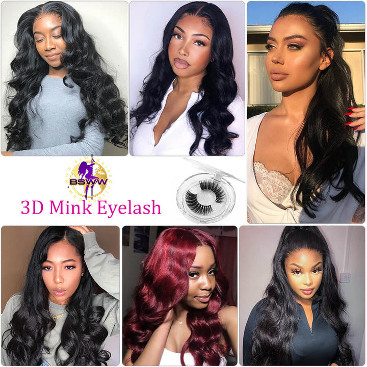 Brazilian Body Wave 3 Bundles 12A Unprocessed Virgin Human Hair Weave Natural Black Color Hermosa Hair