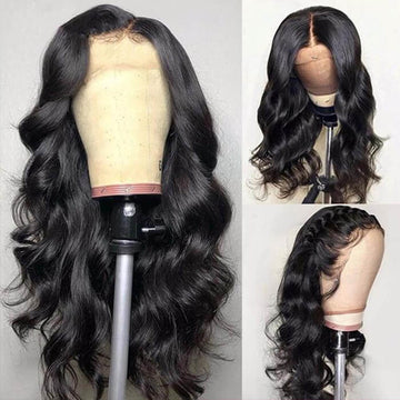 Skin Melt HD Lace Wigs Body Wave 13*4 Lace Front Wigs Human Hair Real Transparent Lace