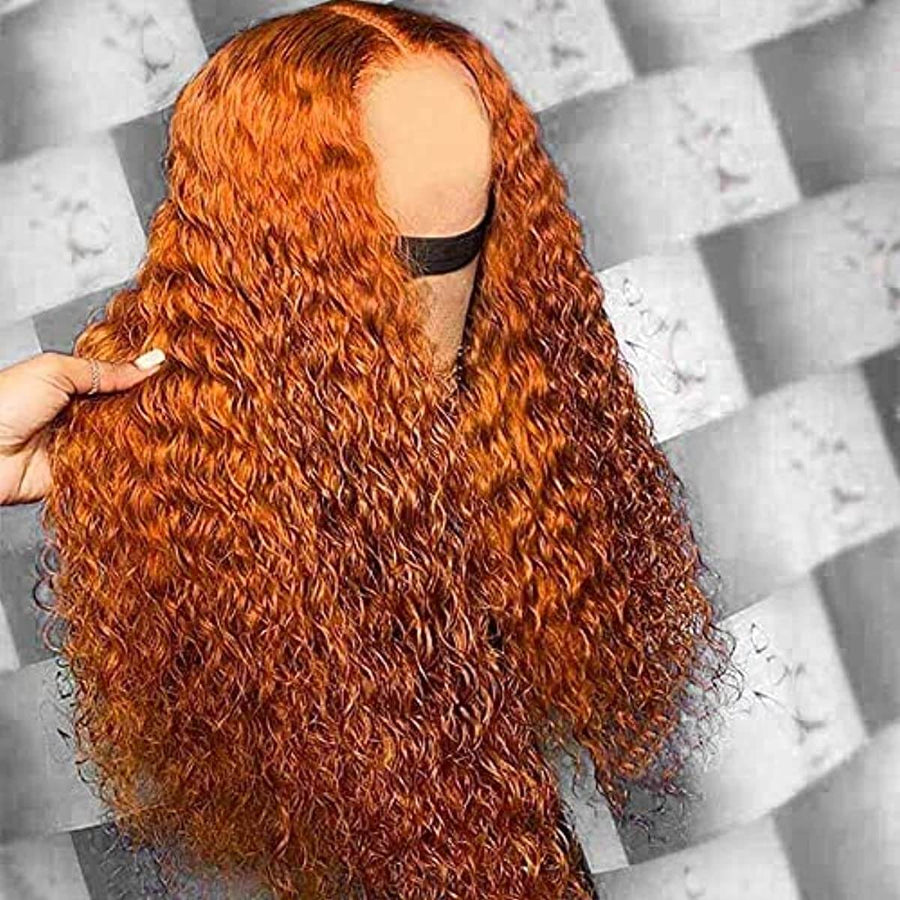 Ginger Lace Front Wisg Straight & Body Wave 13*4 HD Lace Frontal Human Hair Wigs For Women