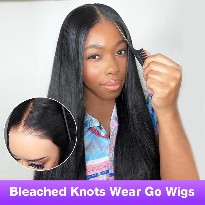 Bleached Knots | 7x5 Pre Cut HD Lace Closure Wigs Wear & Go Glueless Wig