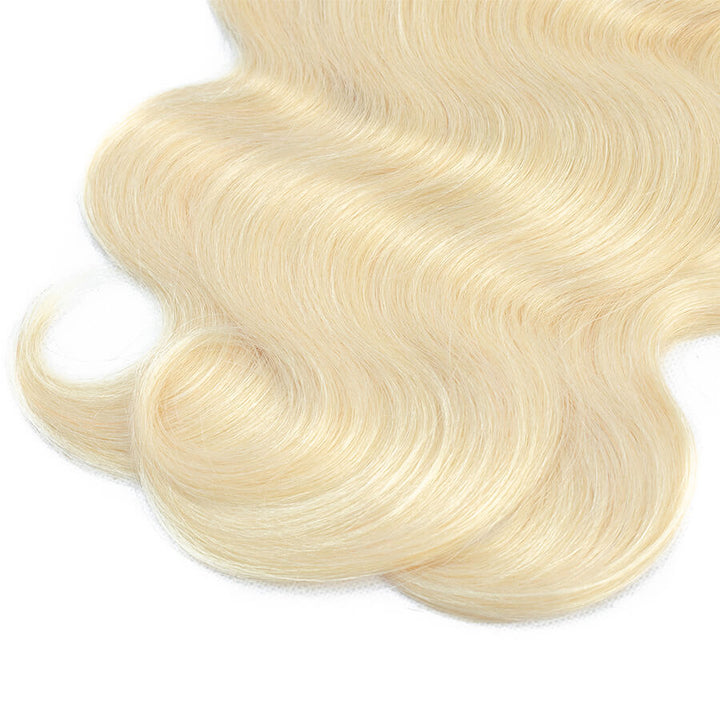 T1b/613 Ombre Blonde Human Hair Weave Brazilian Body Wave 3 Bundles