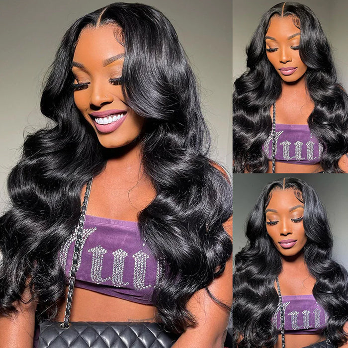 Glueless Wear & Go Wigs - Straight/Body Wave/Deep Wave Human Hair Upgrade 8x5 Lace Closure Wigs