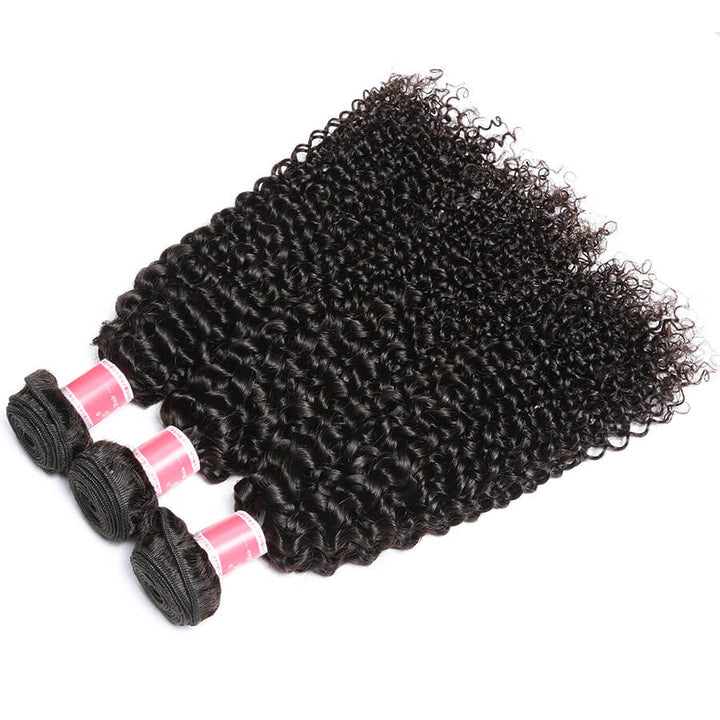 Brazilian Curly Hair 3 Bundles Hermosa Hair 10A Virgin Human Hair Weave Extension